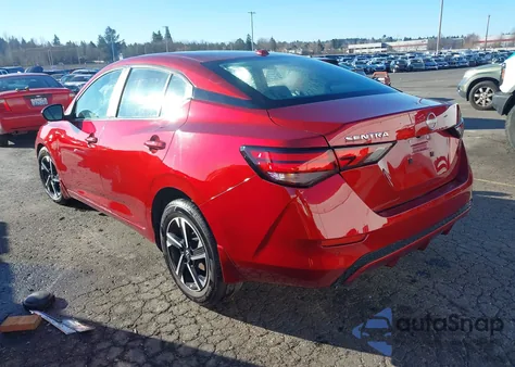 2024 Nissan Sentra Sv Xtronic Cvt z USA, uszkodzony, nr VIN 3N1AB8CV6RY339579